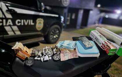 Traficante de drogas é preso em flagrante pela Polícia Civil de MS