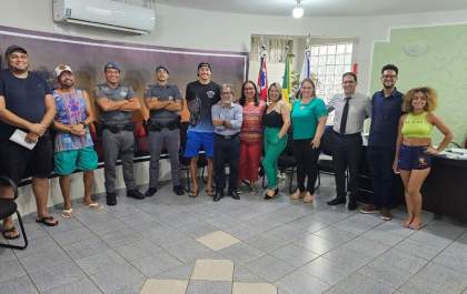 Paulo Boaventura se reúne com Polícia Militar e Blocos para discutir segurança do Castifolia