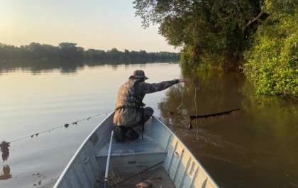 Ainda no período de defeso, PMA faz operação com foco na prevenção à pesca predatória