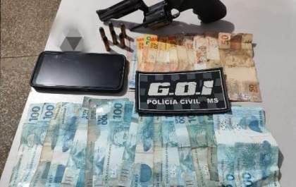 Polícia prende foragido do sistema prisional e apreende arma de fogo em Rio Verde