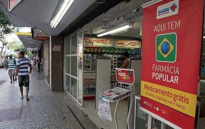 Farmácia Popular agora oferece os 41 medicamentos de graça