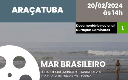 Cultura divulga programação de cinema para fevereiro