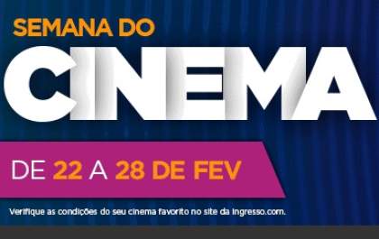 Cine Araújo do Araçatuba Shopping terá ingressos a R$ 10,00 na Semana do Cinema