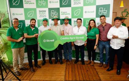 Show Rural 2024: Sicredi reforça otimismo junto ao agronegócio brasileiro