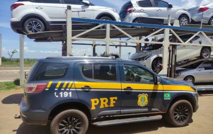 PRF recupera veículo roubado em Bataguassu