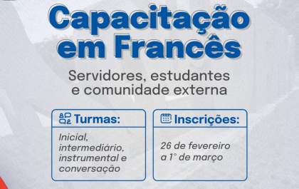 Último dia para inscrições em capacitações na língua francesa