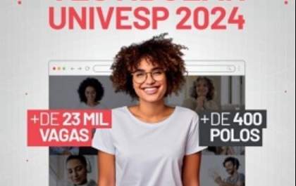 Univesp abre inscrições para o vestibular 2024