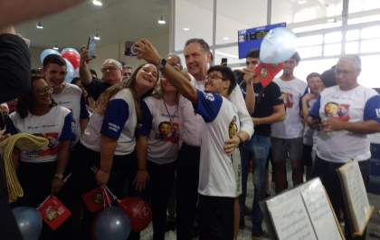 Cardeal Ángel Fernández Artime já está em Araçatuba