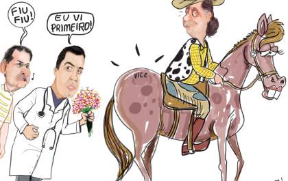 Confira a charge da edição do jornal Hojemais