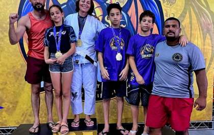 Com apoio da SEJUVEL, equipes de jiu-jitsu de Três Lagoas conquistaram 09 medalhas neste fim de semana