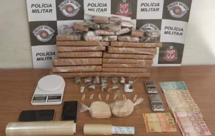 Adolescente é apreendido com cocaína e maconha no Porto Real