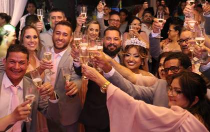 Confiram as fotos do casamento de Deisy Sobral e Juliano Soares