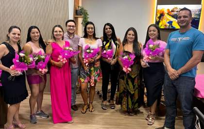 Câmara de Andradina celebra Dia da Mulher com café da tarde