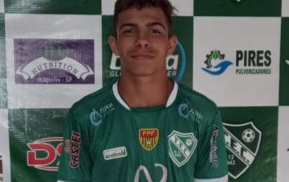 Três-lagoense Arthur Gama assina com o Tanabi Esporte Clube