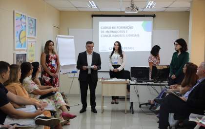 Nupemec inicia curso de formação de mediadores e conciliadores judiciais