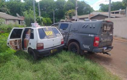 DOF intercepta veículo com contrabando avaliado em mais de R$ 120 mil