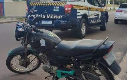 PM recupera motocicleta furtada em Três Lagoas