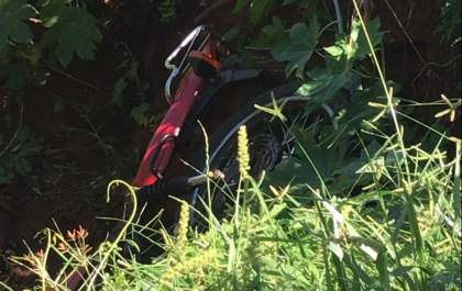 Moto é apreendida com sinal identificador adulterado