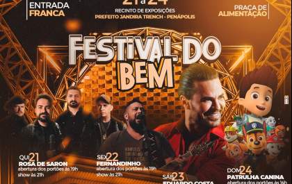 Prefeitura de Penápolis promove 'Festival do Bem'