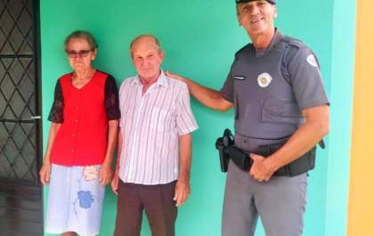 Idoso perdido em zona rural é encontrado pela Polícia Militar