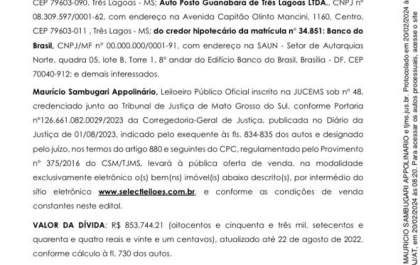 EDITAL DE ALIENAÇÃO POR INICIATIVA PARTICULAR