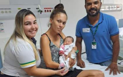 Equipes da Via Rondon fazem parto em praça de pedágio