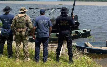 Operação Sanctus Terminus da PF combate crimes transnacionais
