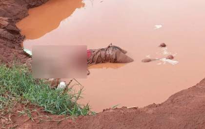 Homem é encontrado morto dentro de poça de Lama