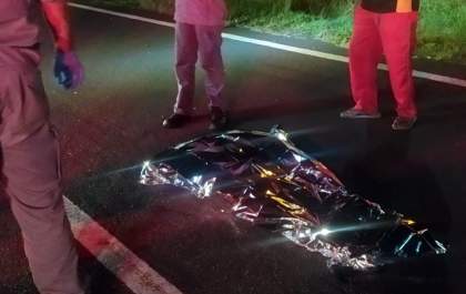 Homem morre atropelado na rodovia Marechal Rondon, em Andradina