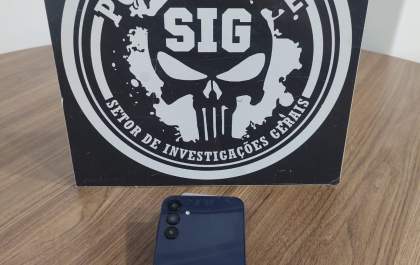 Polícia recupera aparelho celular roubado de vítima de latrocínio