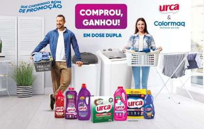 Colormaq e Urca (GTEX) se juntam em collab para oferecer economia, enquanto deixam as roupas impecáveis