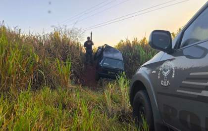Veículo carregado com maconha é recuperado pelo DOF em Itaquiraí