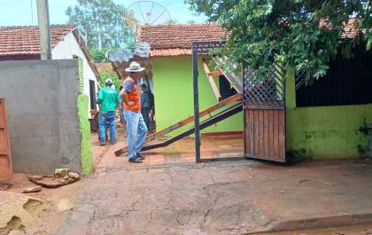 Fortes chuvas causam estragos em Três Lagoas