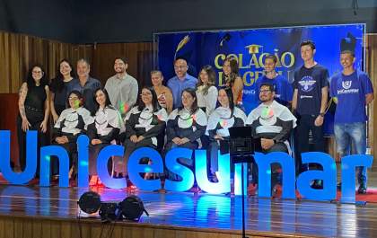 Unicesumar Polo Andradina forma novos profissionais