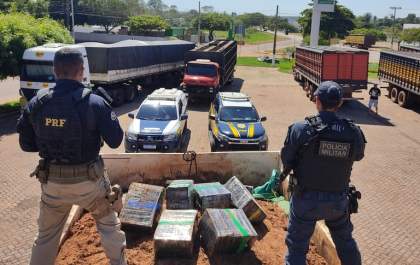 Policiais em MS realizam maior apreensão do ano