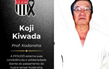 Morre o treinador de judô Koji Kiwada, aos 72 anos
