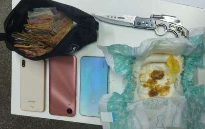 Polícia Civil prende mulher por tráfico de drogas em Sidrolândia e Justiça converte o flagrante em prisão preventiva