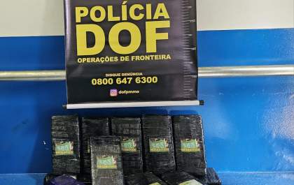 Mulher que seguia com maconha para São Paulo é presa pelo DOF em MS