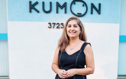 Andréa Araújo Akahoshi Colombo, uma jornada de mais de 15 anos de dedicação ao Kumon em Andradina