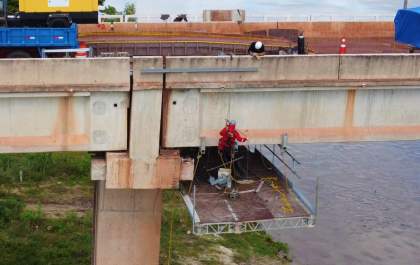 Ponte na BR-262 estará interditada neste final de semana (04)