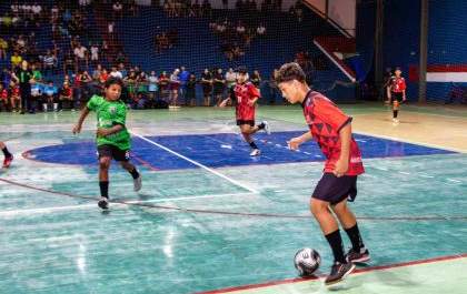 Inscrições estão abertas para escolinha de futsal masculino 11 a 14 anos