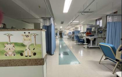 Santa Casa tem leitos de pediatria esgotados por crianças com doenças respiratórias e cobra plano de contingenciamento