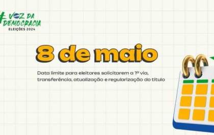 Prazo para tirar, transferir e regularizar o título eleitoral termina hoje (8)