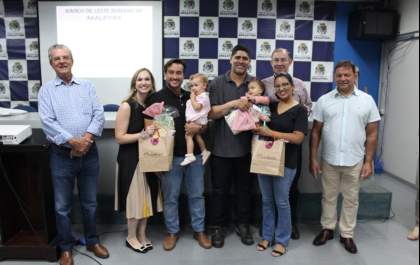 Prefeitura homenageia doadoras de leite materno