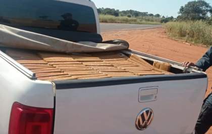 Mulher é detida com 1.152kg de maconha na MS-395