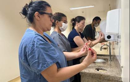 Rede atua na prevenção de infecção hospitalar na Santa Casa de Araçatuba