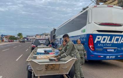 MS envia equipe e insumos para auxiliar no resgate de animais no RS