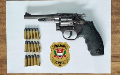 Polícia Civil prende homem com revólver em Birigui