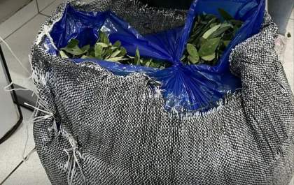 Polícia apreende 75 kg de folha de coca no Posto Fiscal Jupiá