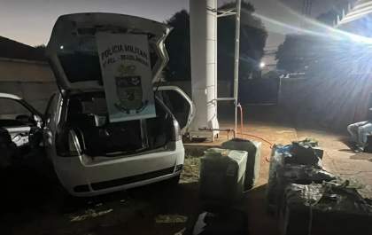 Polícia Militar apreende mercadorias sem nota fiscal